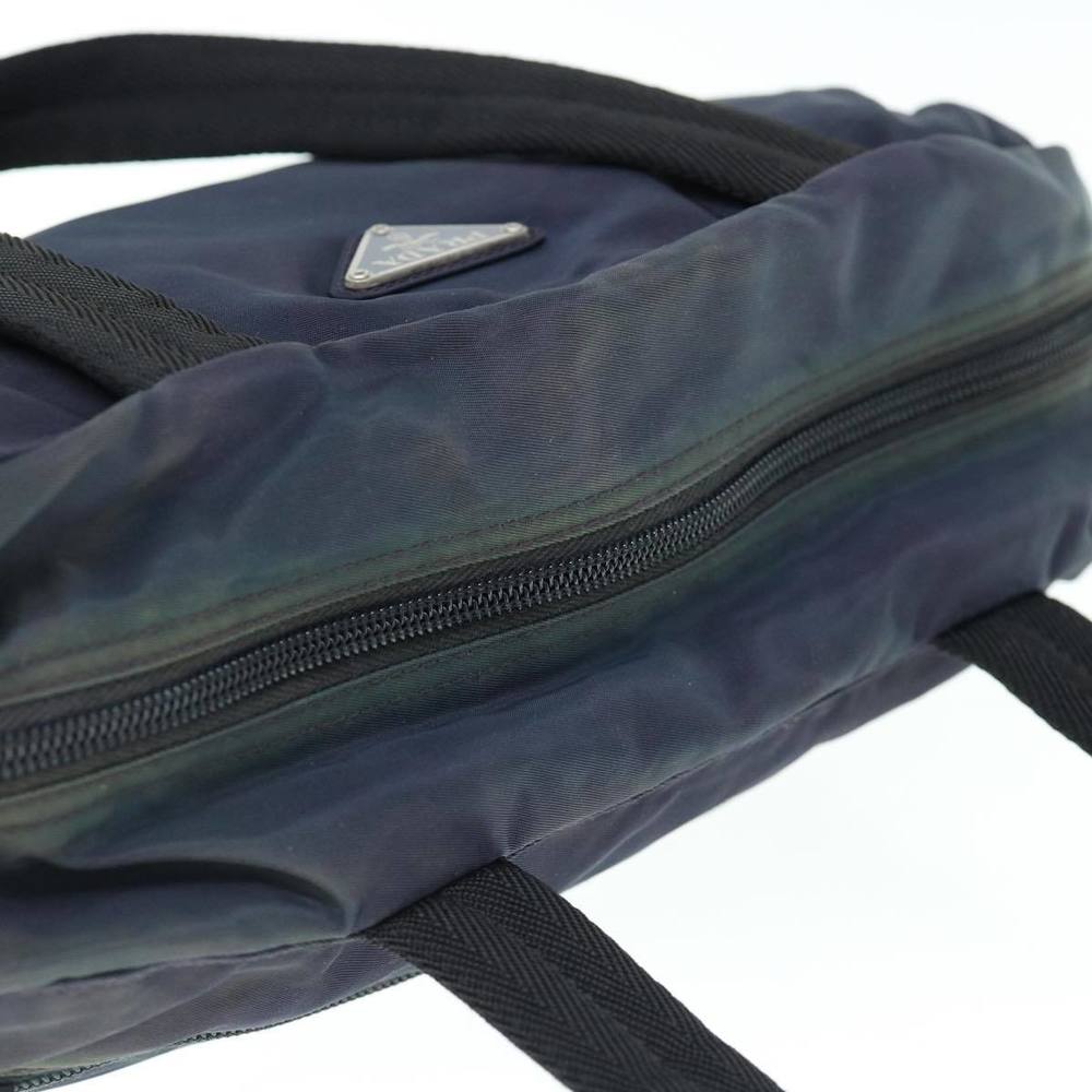 PRADA Hand Bag Nylon Navy Auth 64462 - Picture 6 of 16